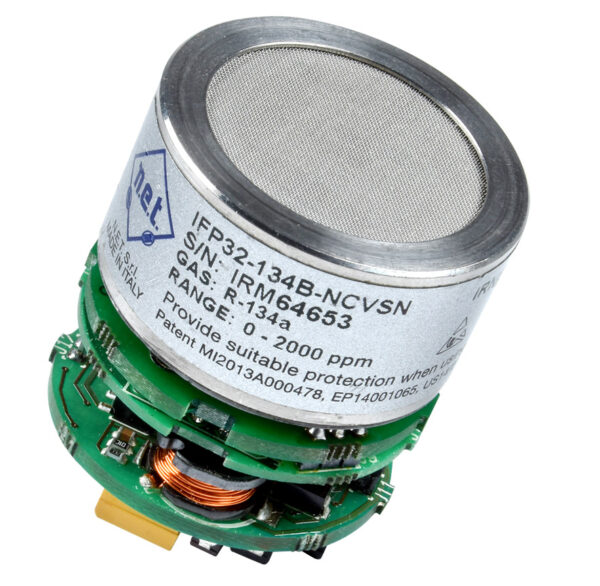 Gas sensor electronic interfaces with analog and Modbus output